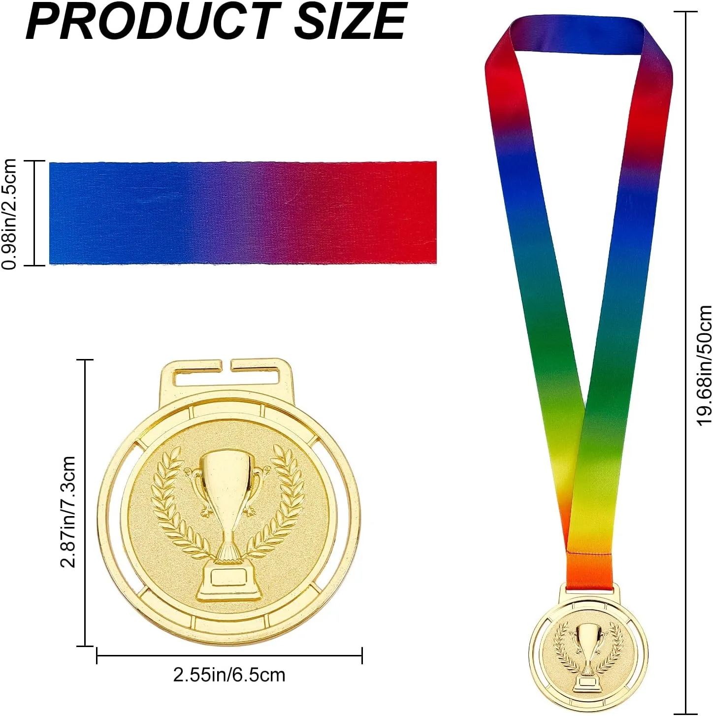 Blank Award Medals 5