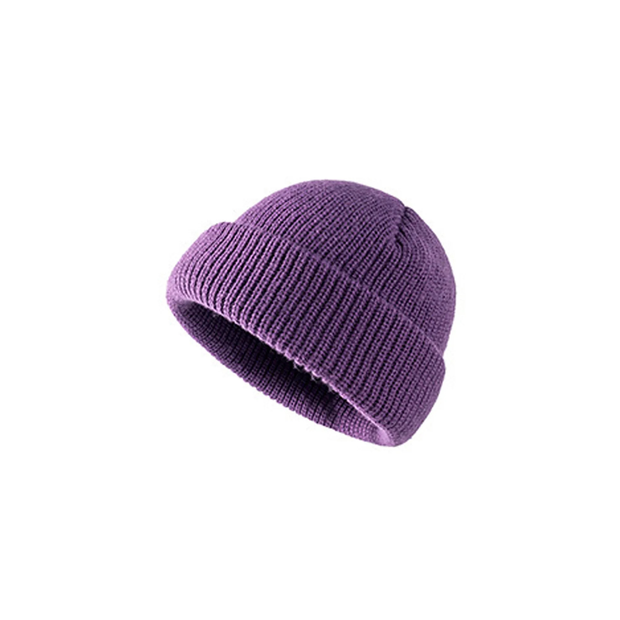 Ribbed Knitted Cuff Beanie MOQ20pcs 7