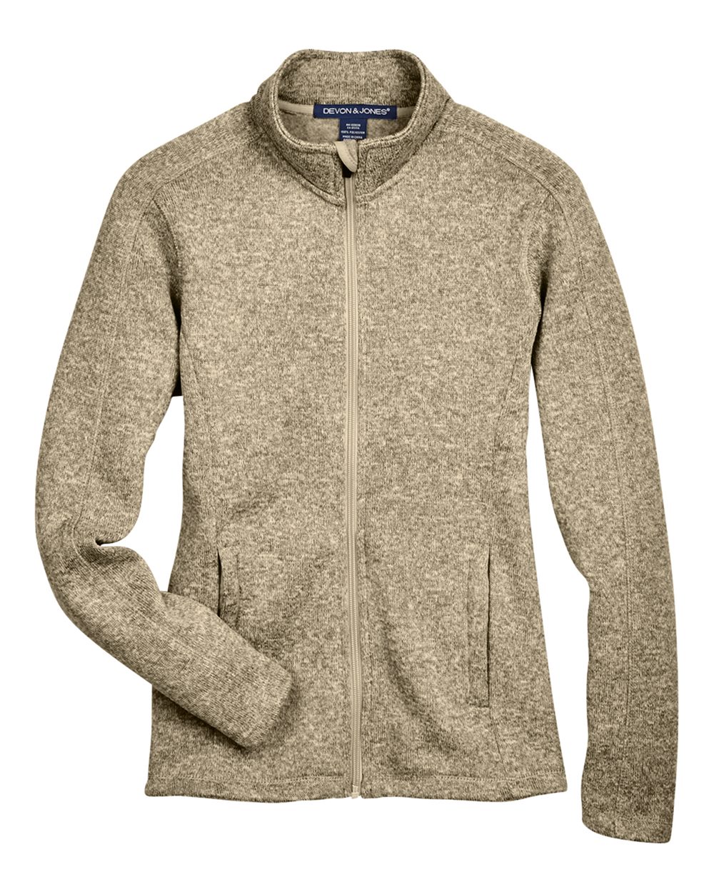Women's Bristol Full-Zip Sweater Fleece Jacket - DG793W 26
