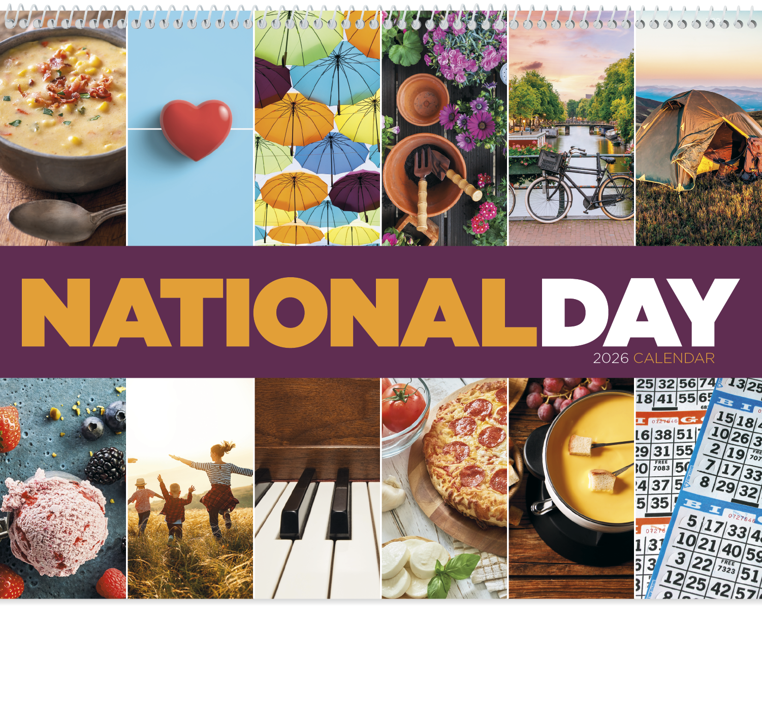 Good Value™ National Day - Spiral Calendar 18