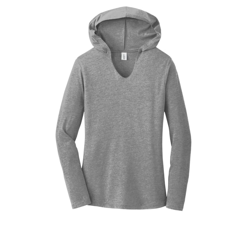 District Women's Perfect Tri Long Sleeve Hoodie. 4