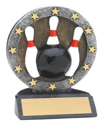 4-1/2" Bowling All Star Sport Award 3