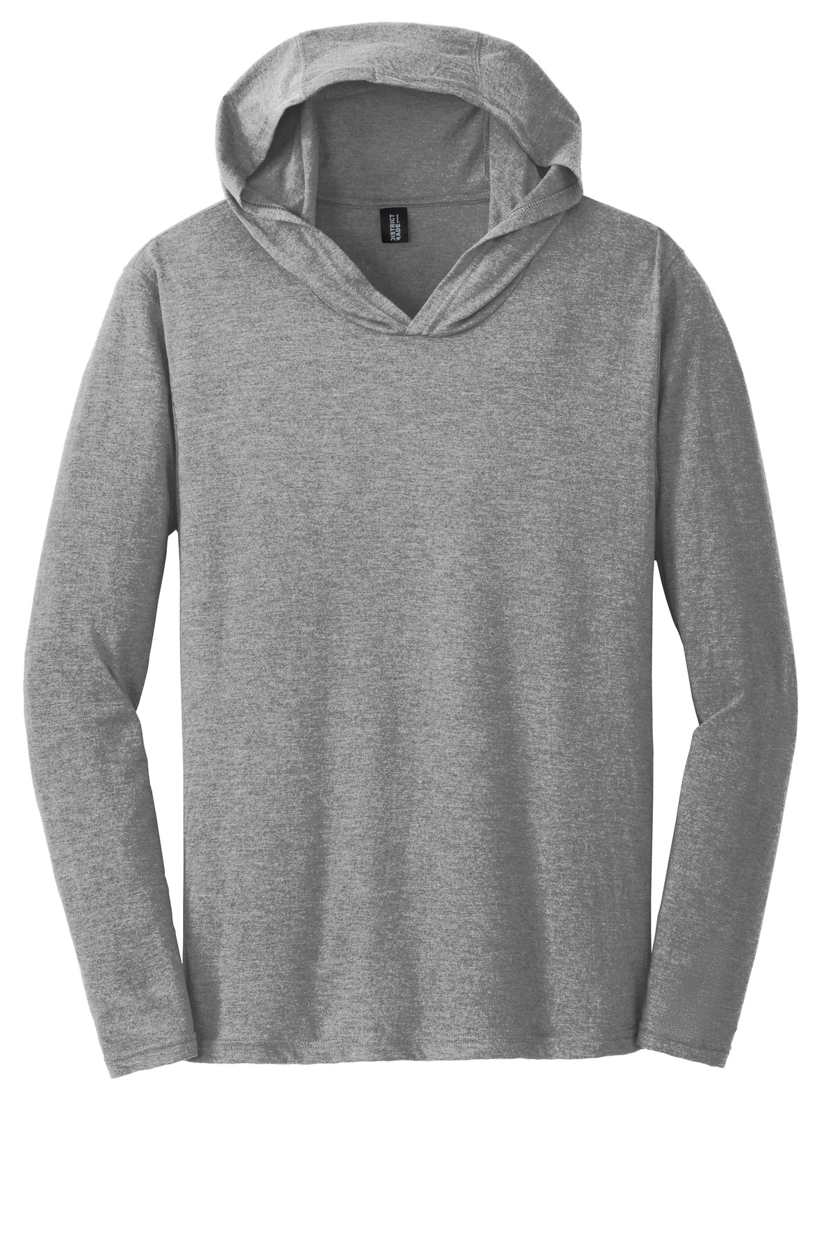 District Perfect Tri Long Sleeve Hoodie. DM139, custom hoodie or sweatshirt with logo imprint 74