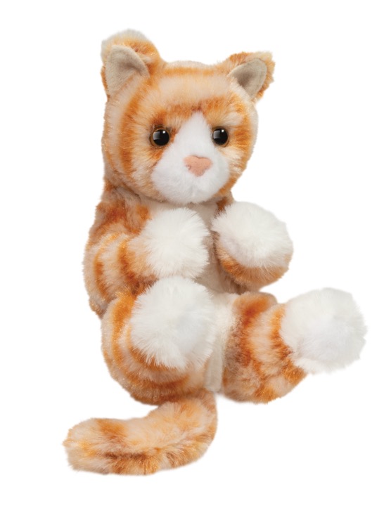 Lil' Baby Orange Stripe Kitten Stuffed Animal 2