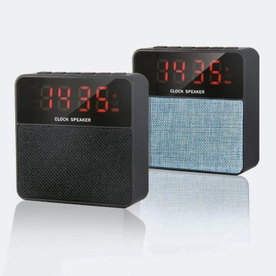 Square Wireless Bluetooth speaker with LED screen 5