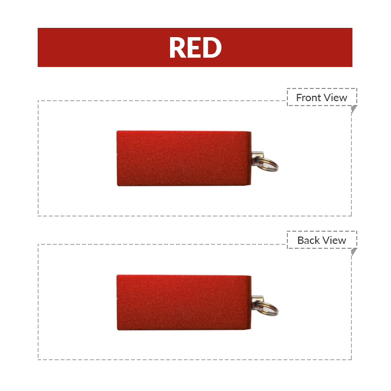 Swivel USB Flash Drive with Keyring 5