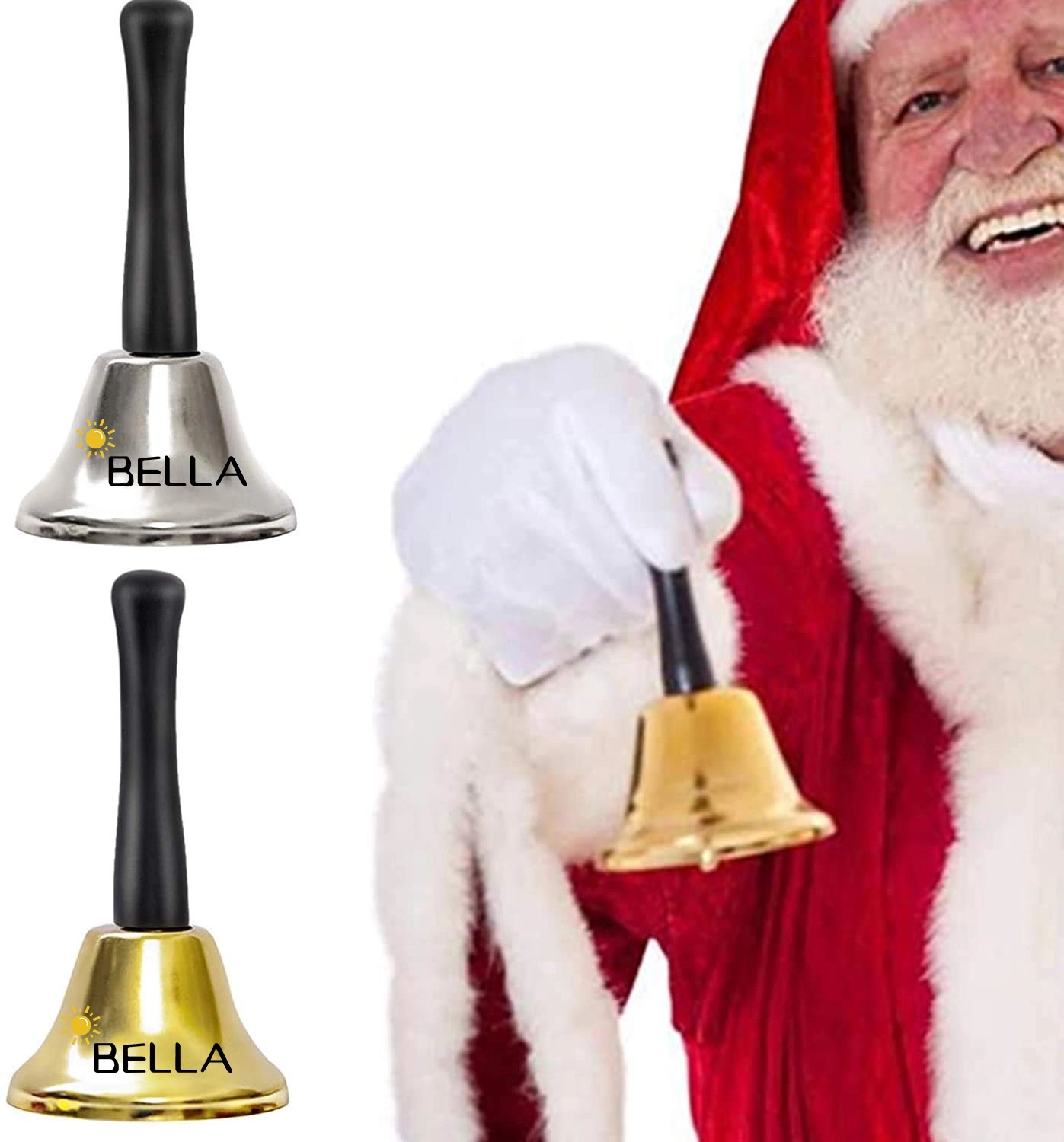 Metal Christmas Hand Bell 2