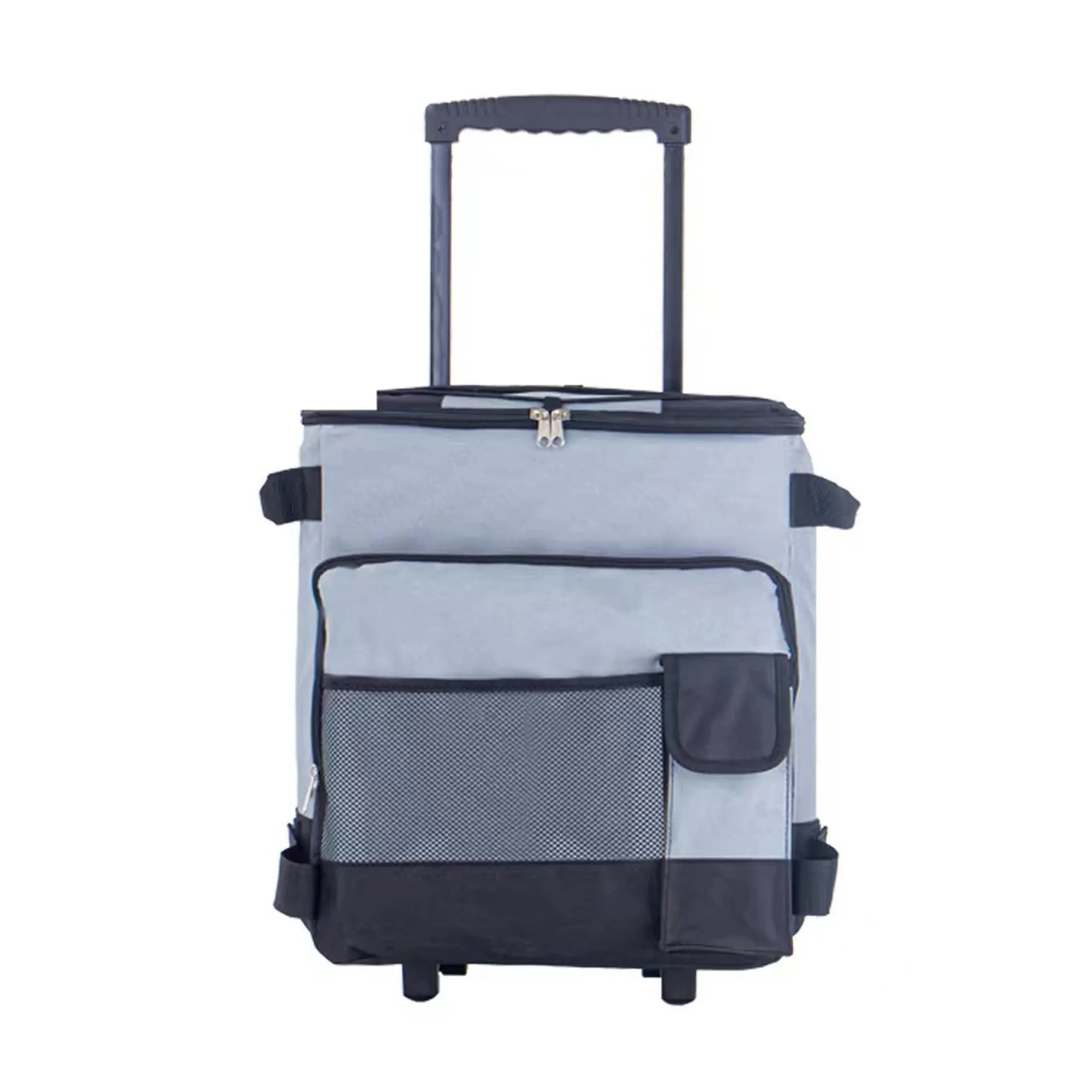 Leakproof Wheeled Collapsible Cooler Bag With Handle MOQ1 1
