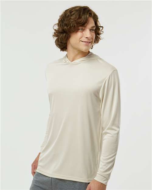 Unisex Bahama Performance Hooded Long Sleeve T-Shirt - 220 90