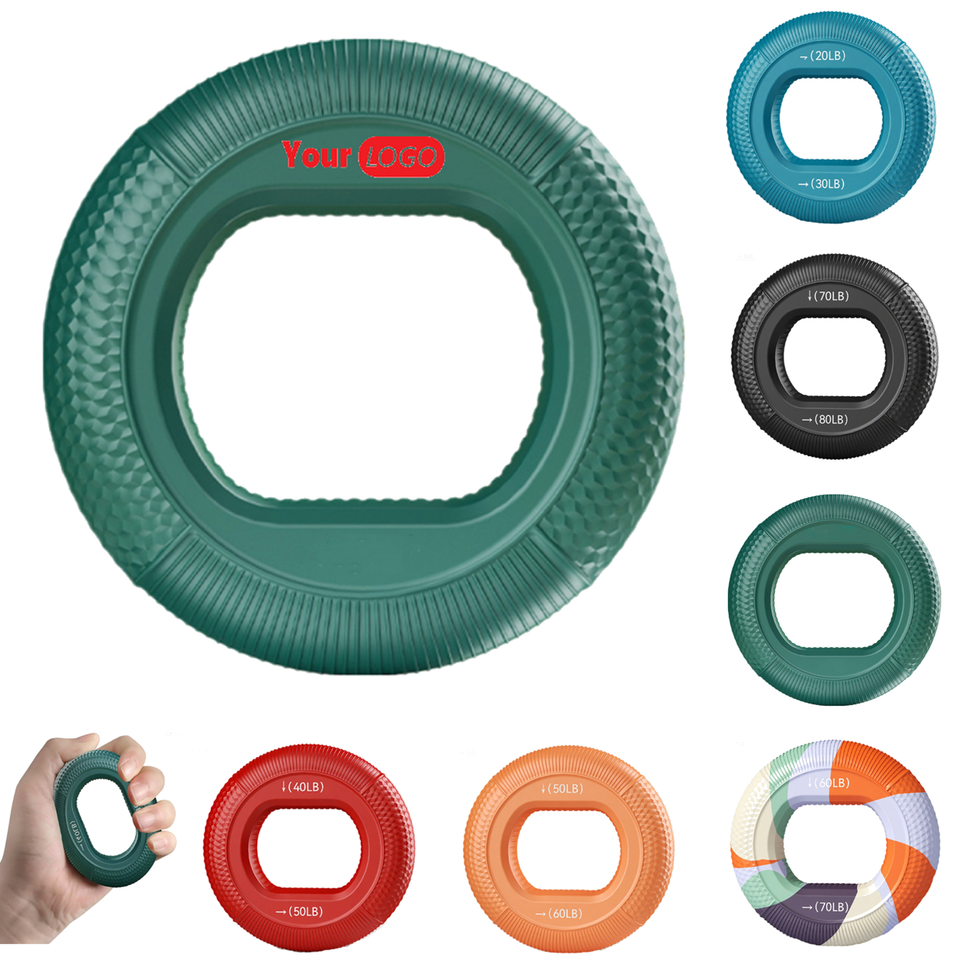 Hand Strength Trainer Grip Ring MOQ 50 2