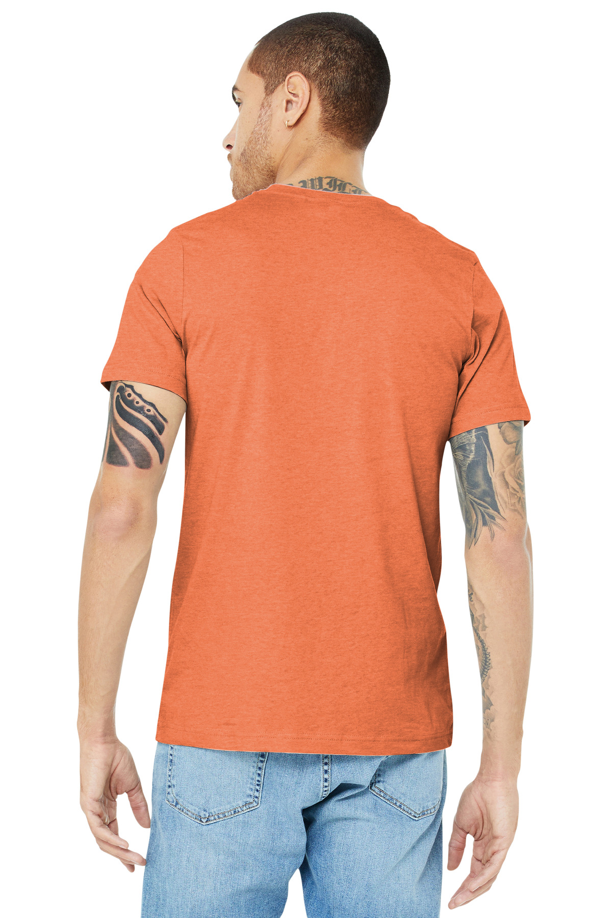 BELLA+CANVAS Unisex Heather CVC Short Sleeve Tee. BC3001CVC 458