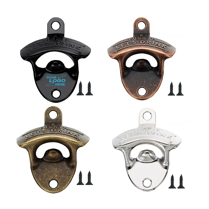 Bear Wall Mounted Bottle Opener, custom kitchen gadget with logo imprint 3