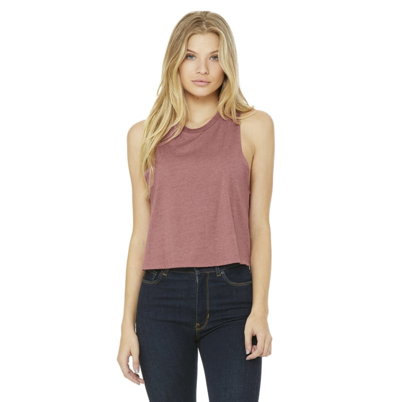 Bella + Canvas Ladies' Racerback Cropped Tank 47