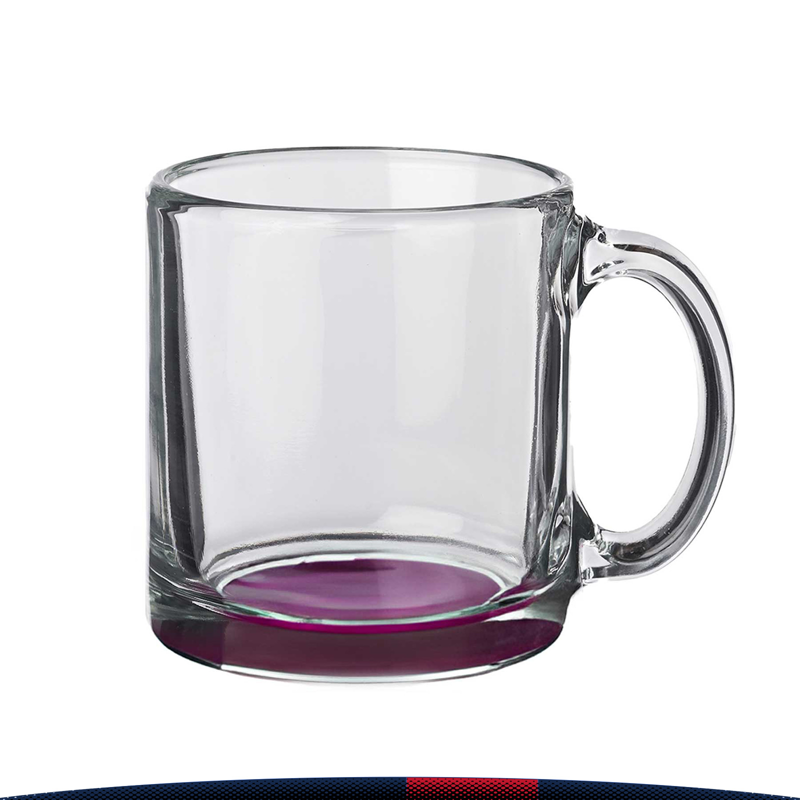13 oz. Libbey Lucent Glass Coffee Mugs 4