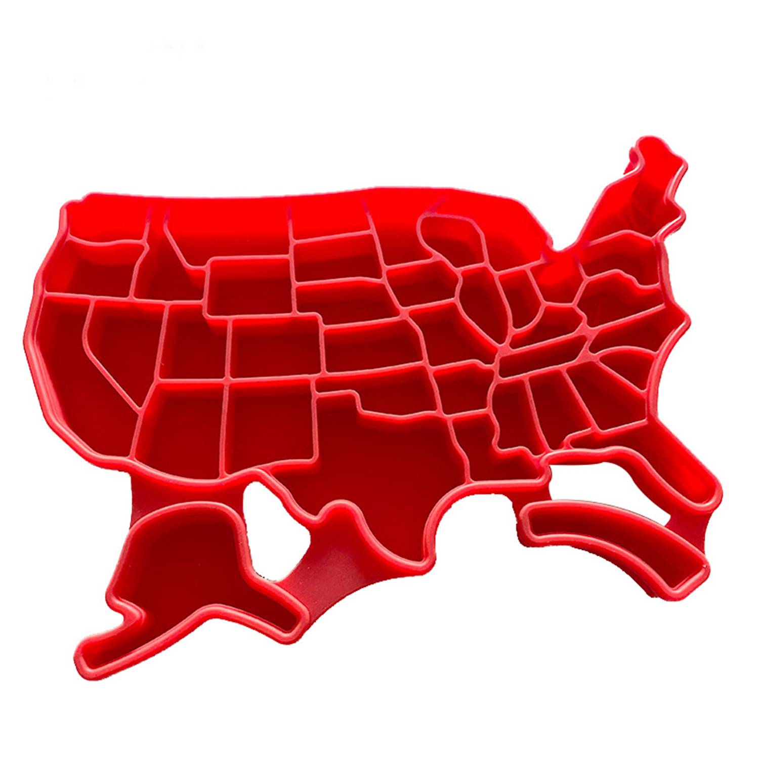 United States map silicone ice tray 1