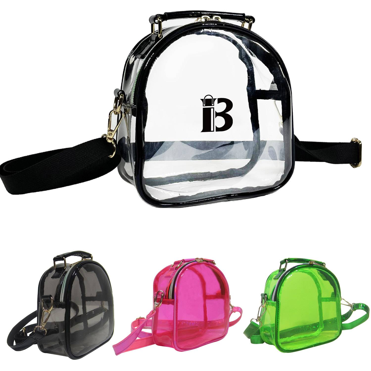 Laser Clear PVC Women's Crossbody Bag 2