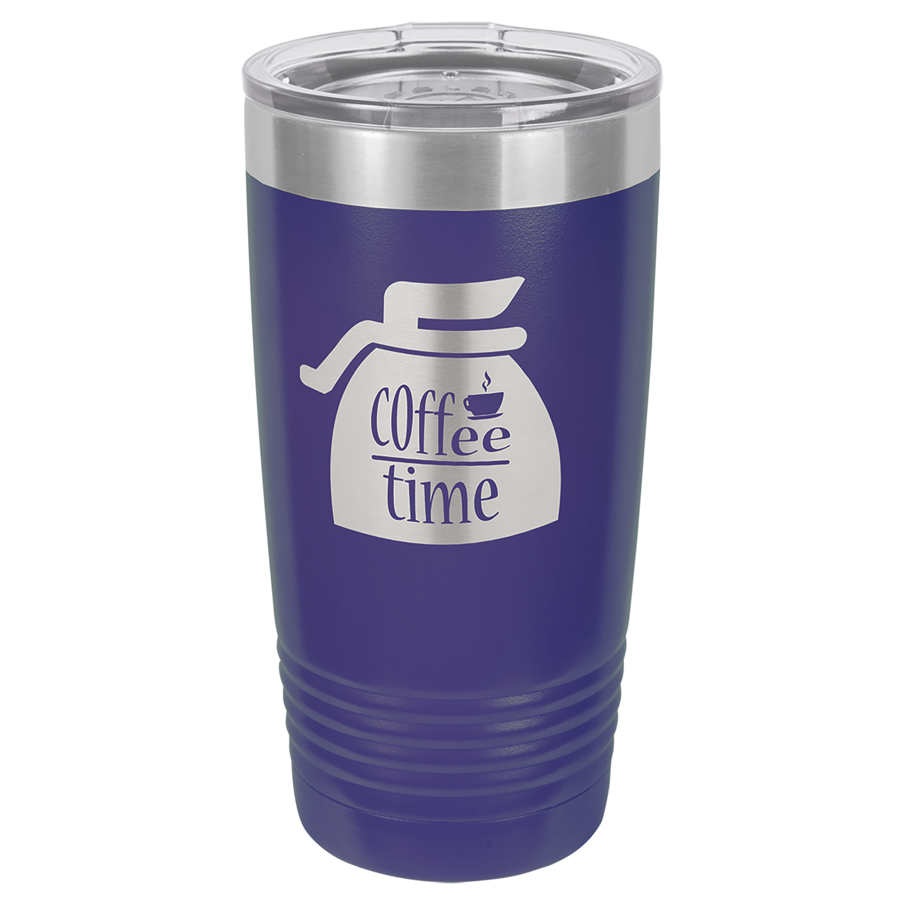 Polar Camel 20 oz. Ringneck Vacuum Insulated Tumbler w/Clear Lid 15