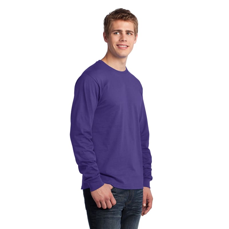 Port & Company - Long Sleeve Core Cotton Tee. 120
