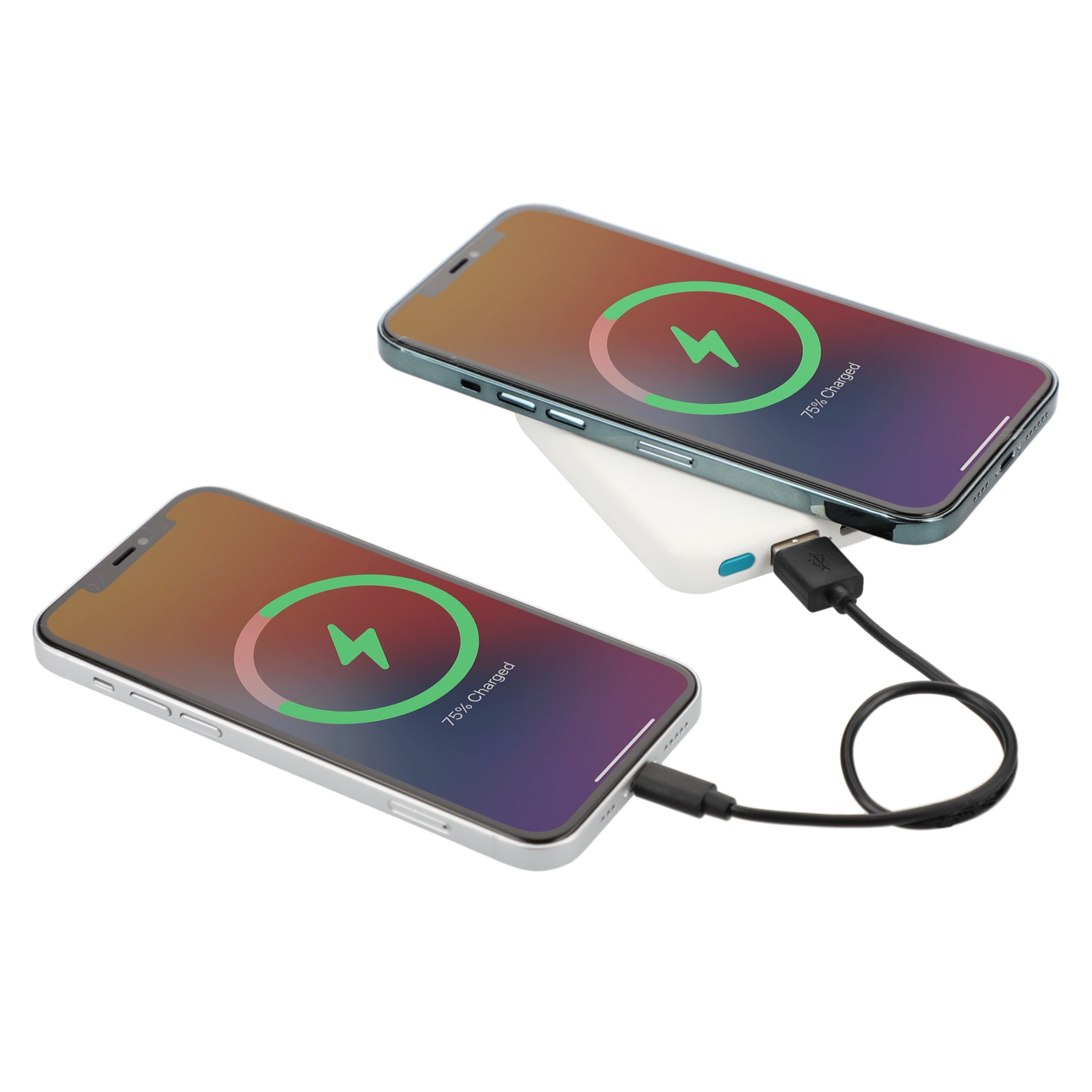 Recycled ABS 3000 mAh Wireless Power Bank 46