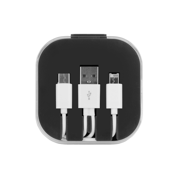 3 Piece Charging Cable Set with Phone Holder 45