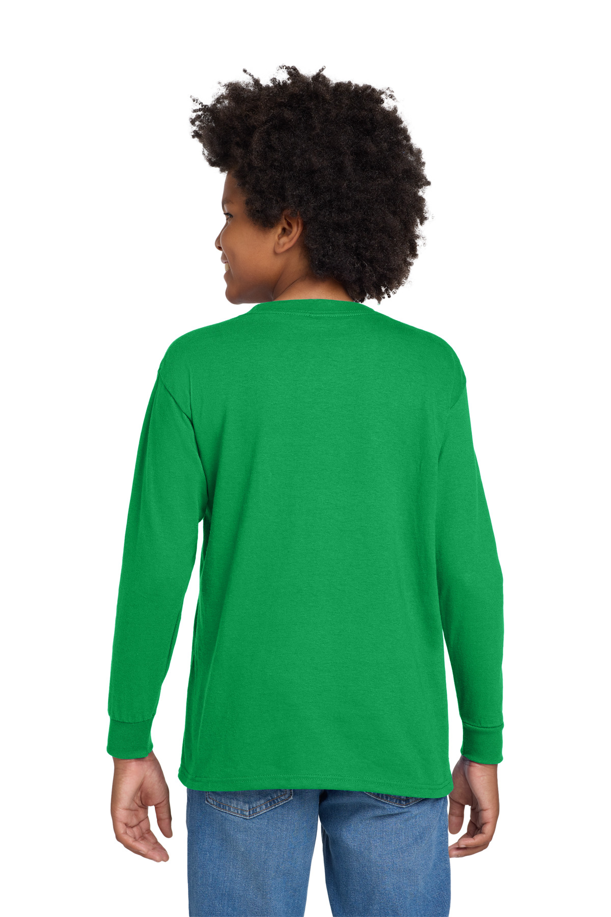 Gildan Youth Heavy Cotton 100% Cotton Long Sleeve T-Shirt. 5400B 75