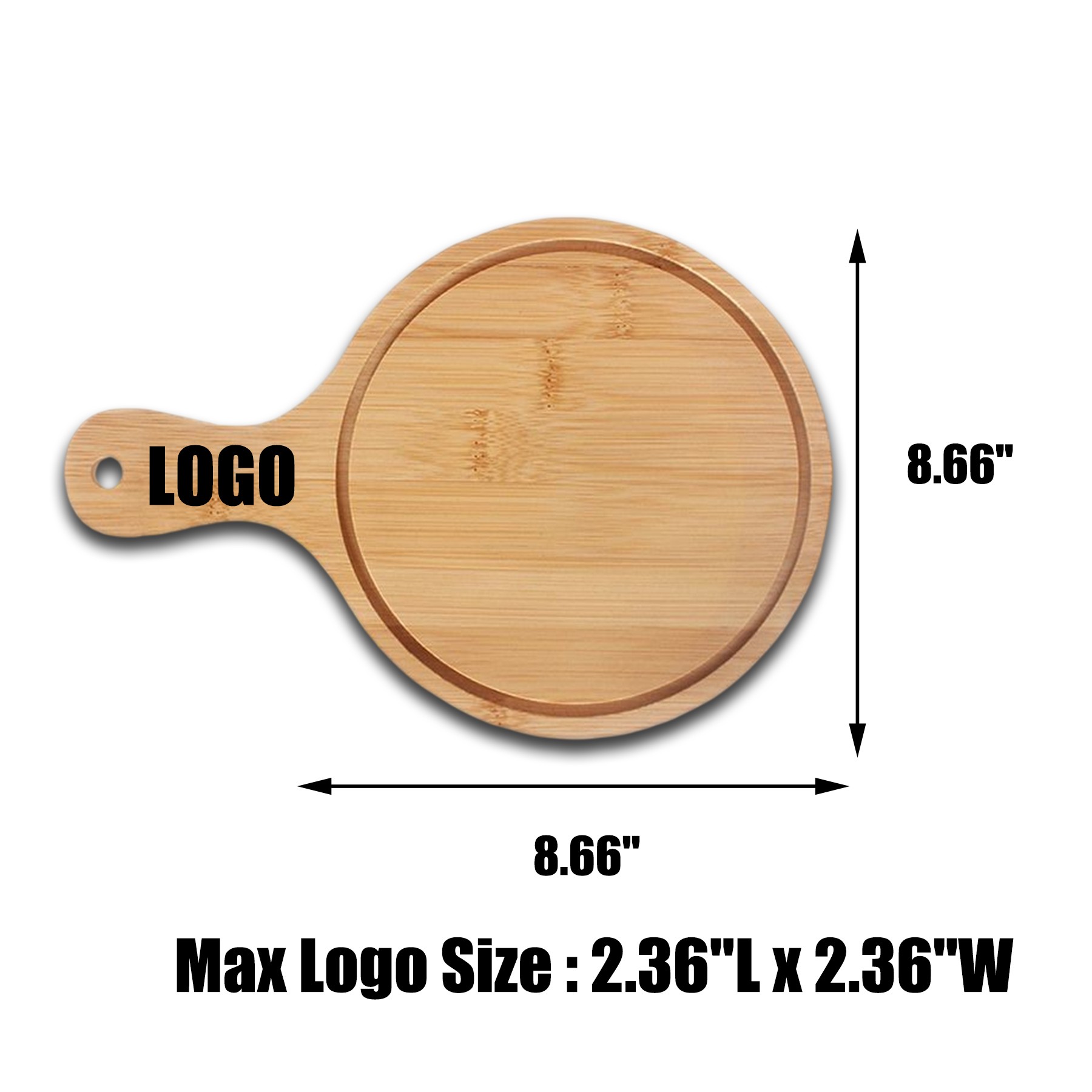 Wooden Pzza Tray 2