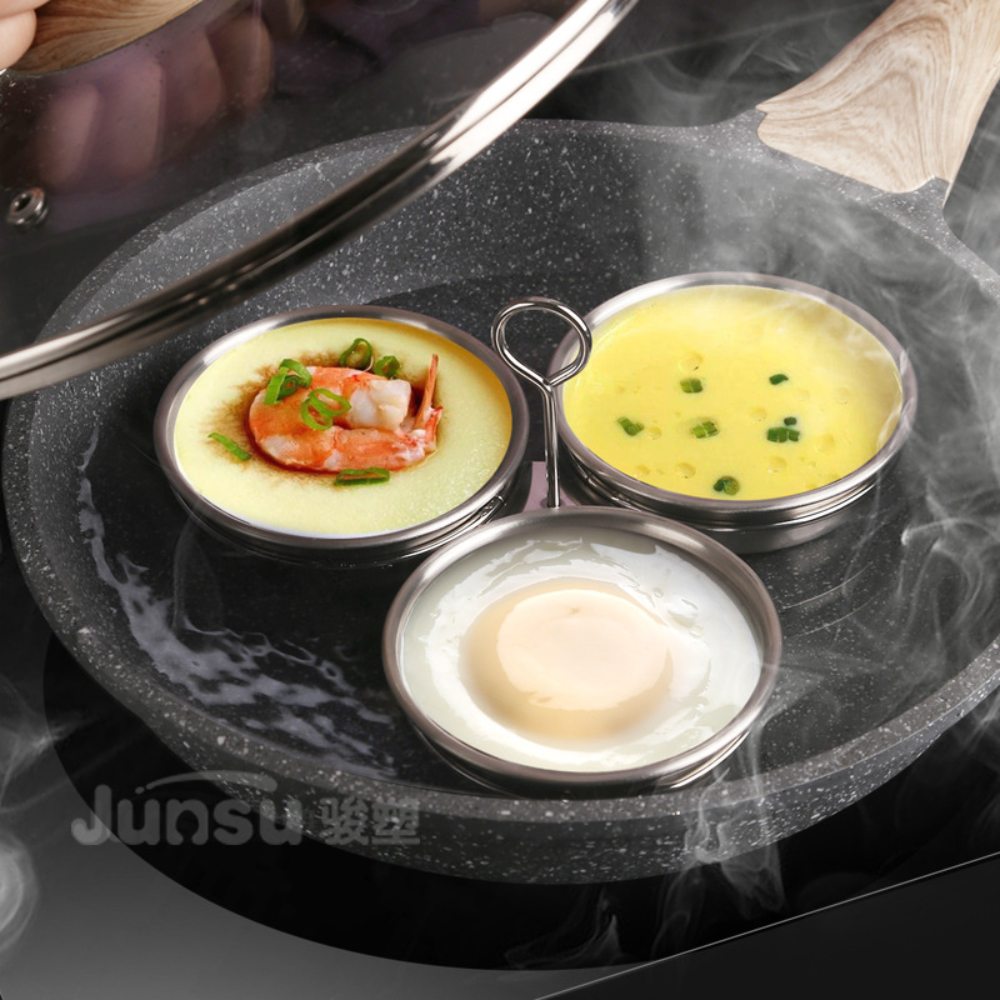 Mini Multifunctional Heart-shaped Egg Steamer 4