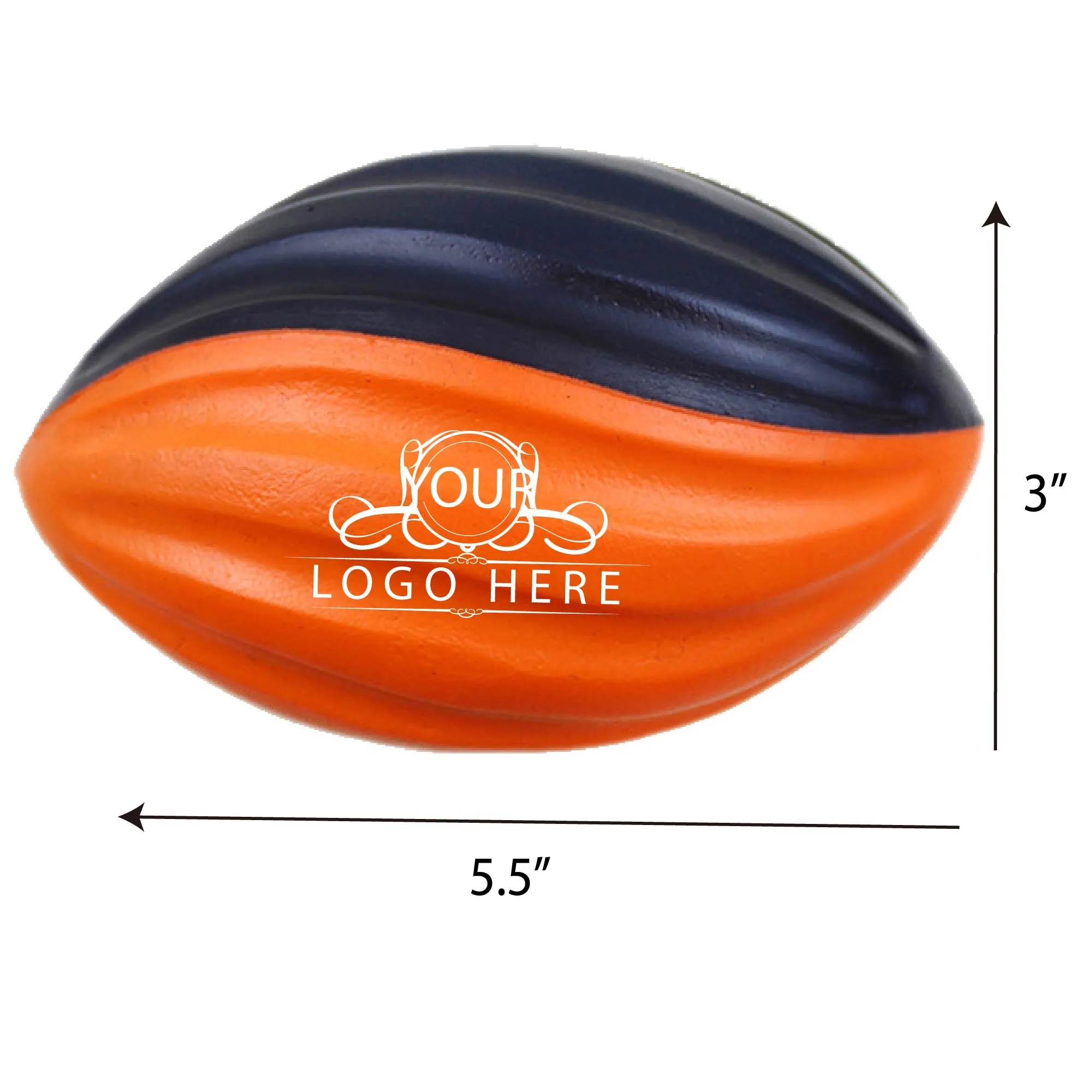 PU Spiral Football Stress Reliever 1