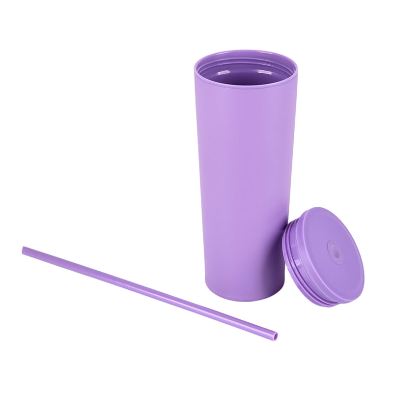 Bayard 24 oz. Double Wall Steel/PP Liner Straw Tumbler 32