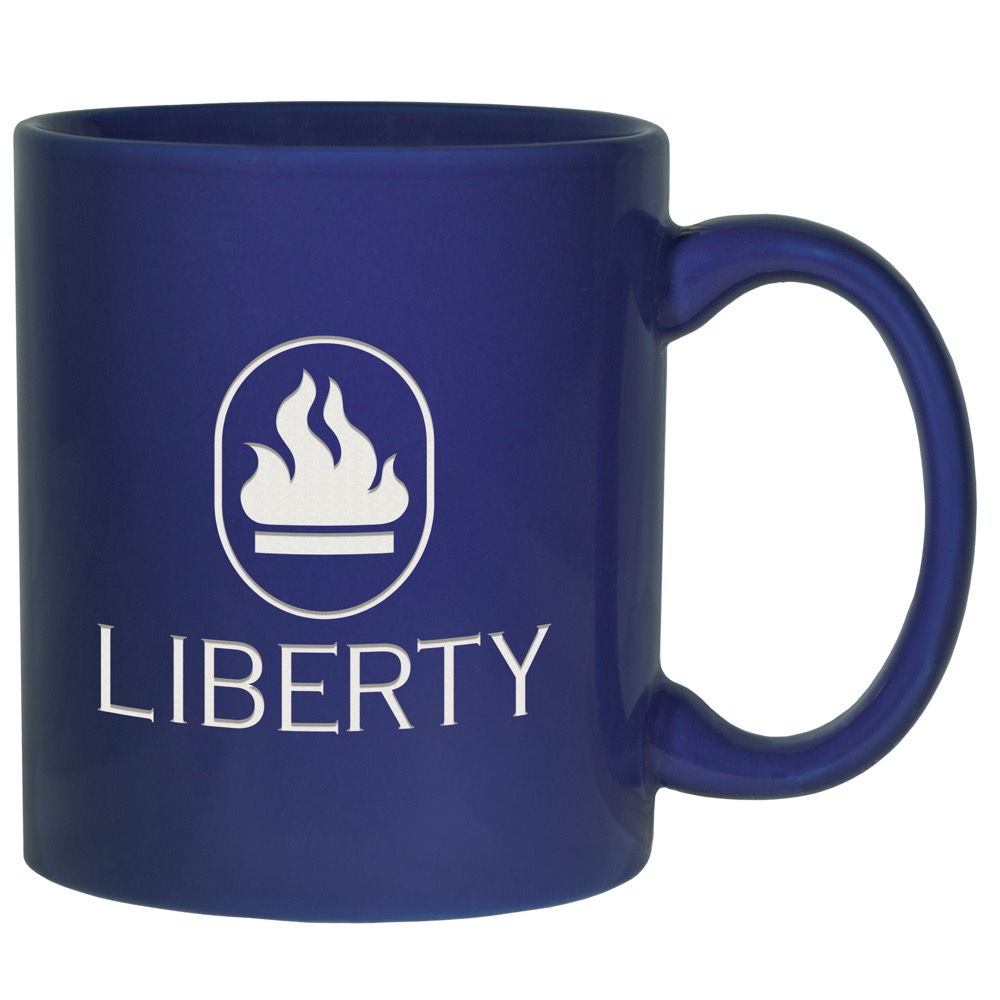 Royal Blue Skyline Landmark Mug (11 Oz.) 2