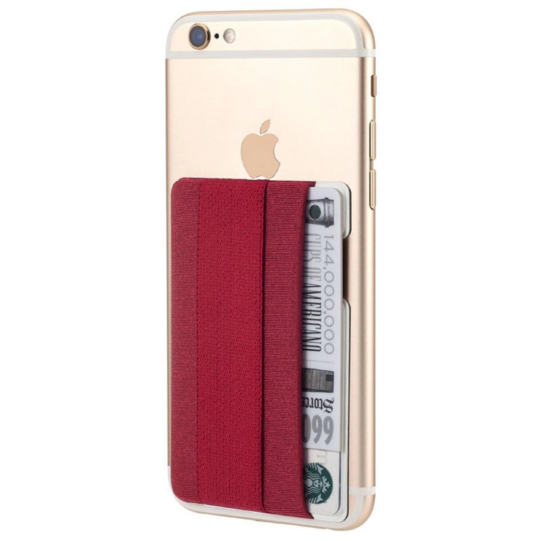 Adhesive Mobile Phone Card Pouch with Hand Strap 6