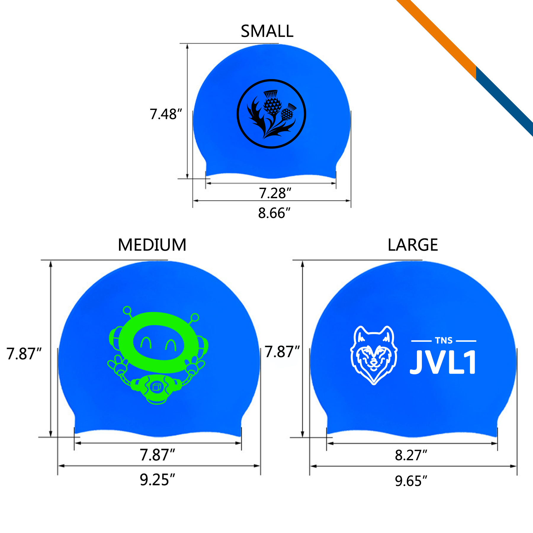 Falins Swimming Cap 14