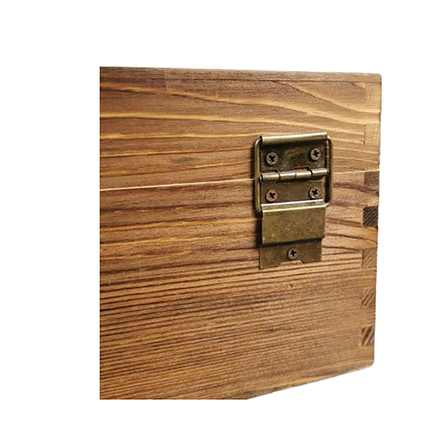 Handcrafted Genuine Wood Keepsake Chest Gift Box 4