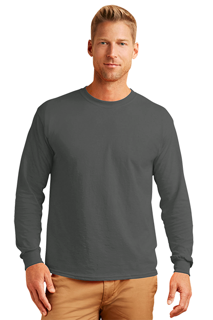 Gildan® Ultra Cotton® Adult Long Sleeve T-Shirt 8