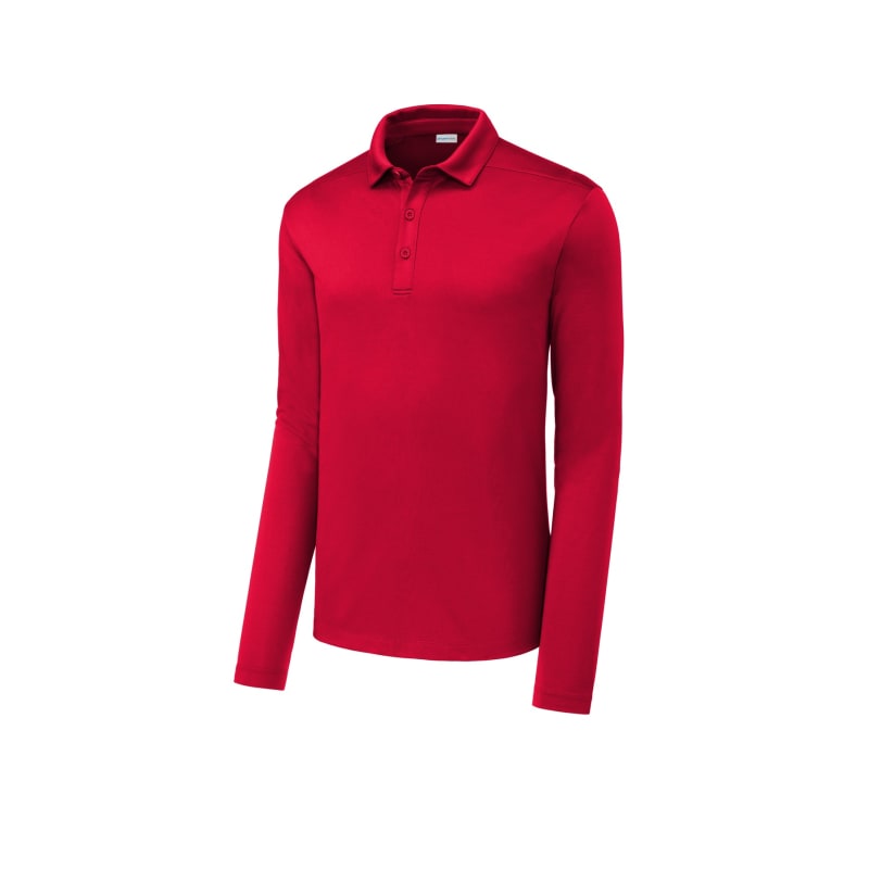 Sport-Tek Posi-UV Pro Long Sleeve Polo. 76