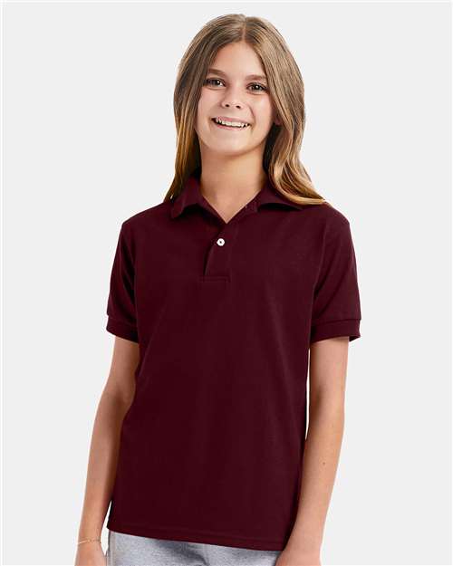 Youth EcoSmart® Jersey Polo - 054Y 8