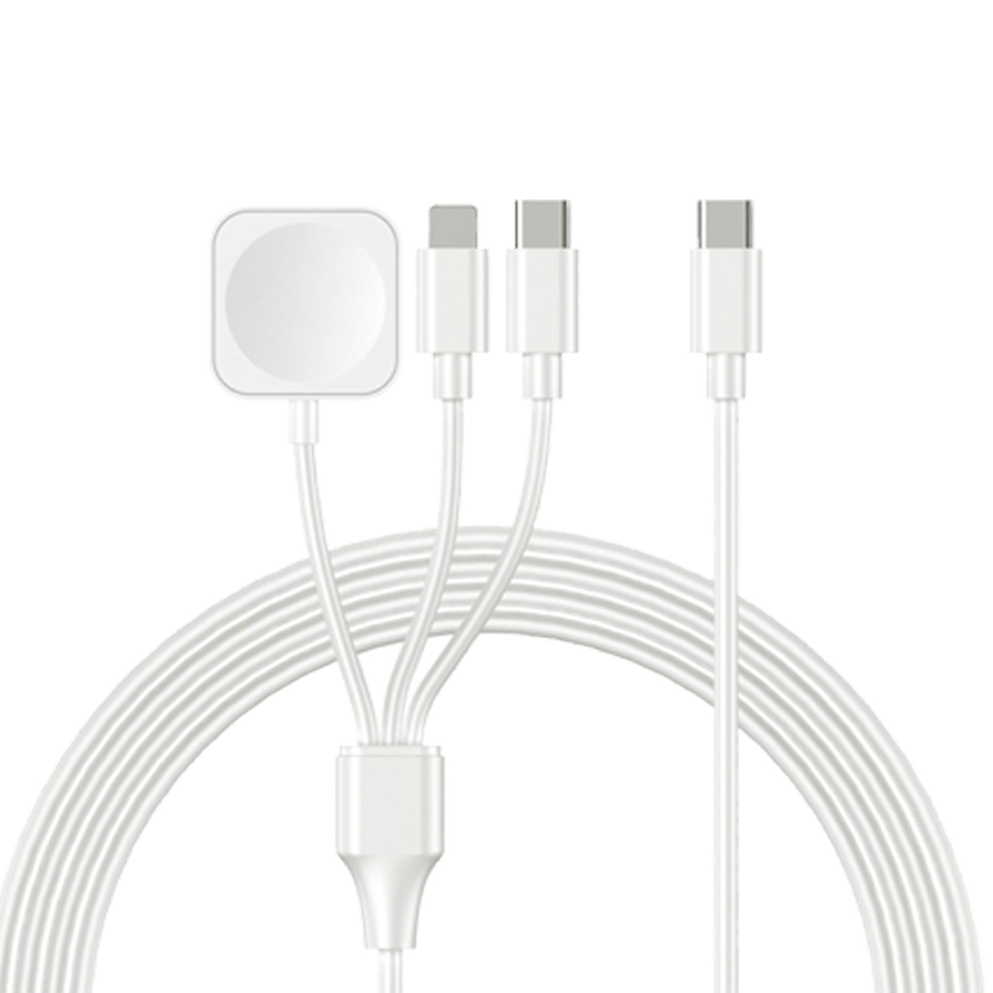 Custom Logo 3-in-1 Multi Interface Data Cable With 47in Length 2