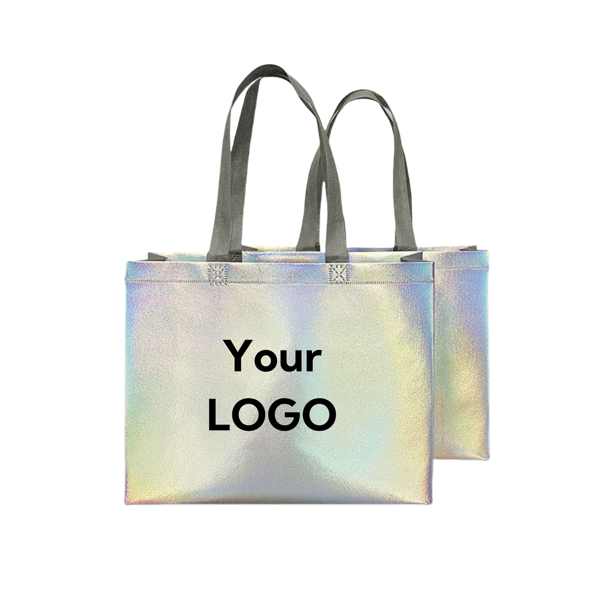 Custom Laser Holographic Non-woven Tote Bag 2