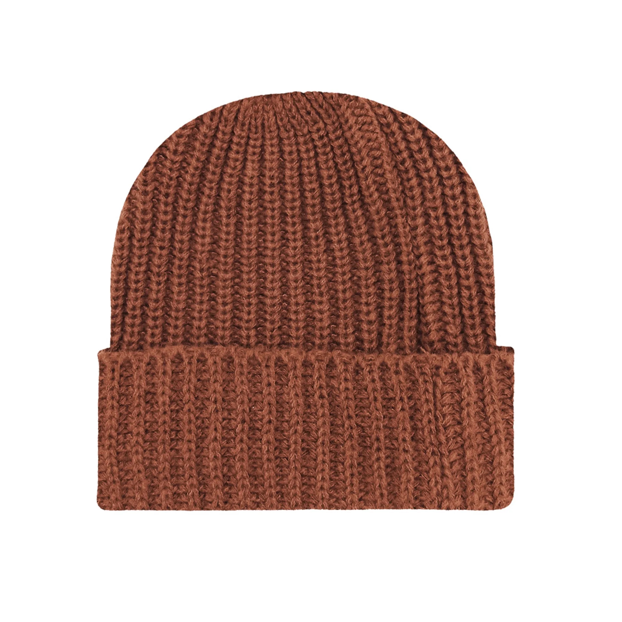 Thick Needle Stripe Knitted Hat 9