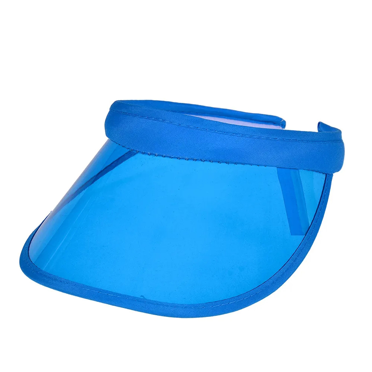 Clear PVC Visor With Wide Brim For Sun Protection 14