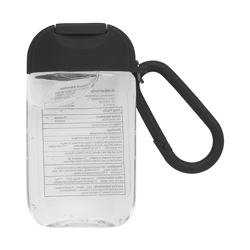 1 oz Hand Sanitizer Gel and Carabiner