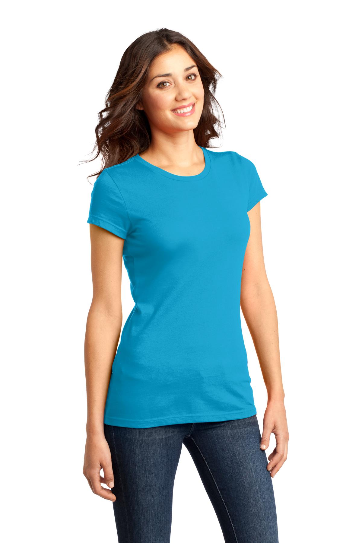 District Women's Fitted Very Important Tee . DT6001 80