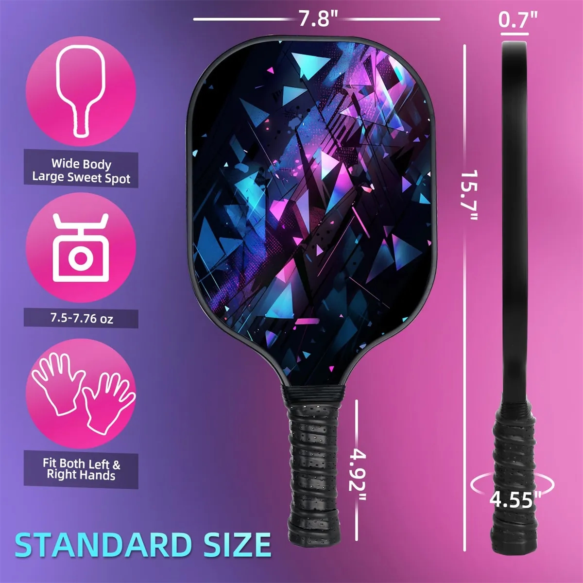 Pickleball Paddleswith bag 7