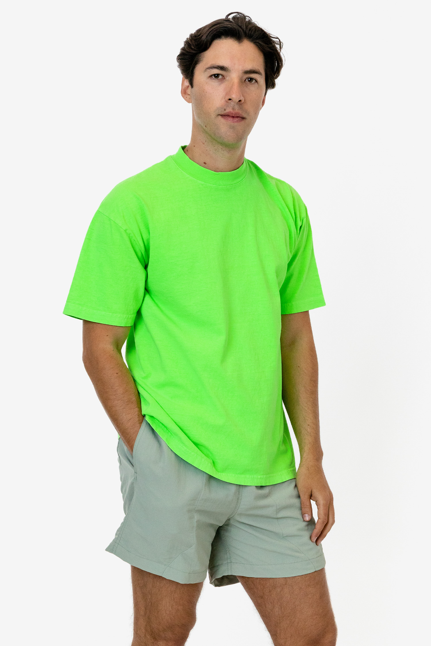 6.5 OZ S/S GARMENT DYE T-SHIRT (NEON) 25
