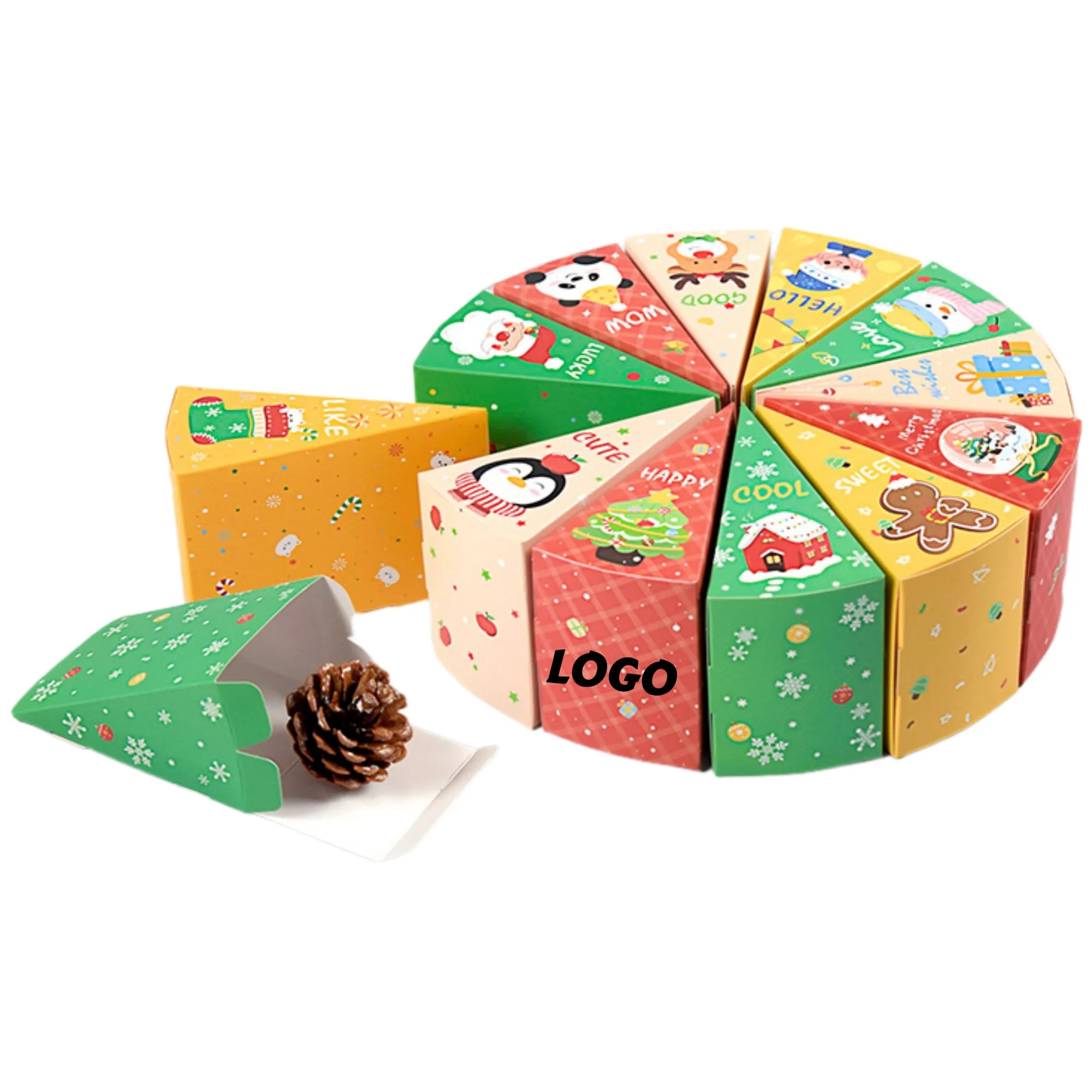 12 Pack Christmas Gift Box Set Holiday 3
