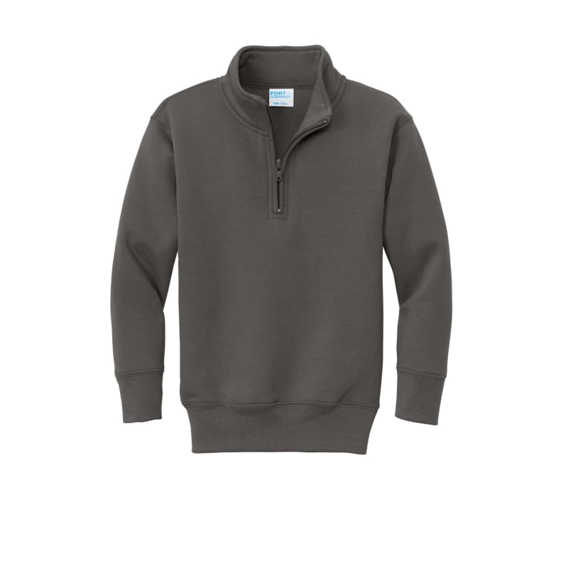 Port & Company Youth Core Fleece 1/4-Zip Pullover Sweatshirt 6