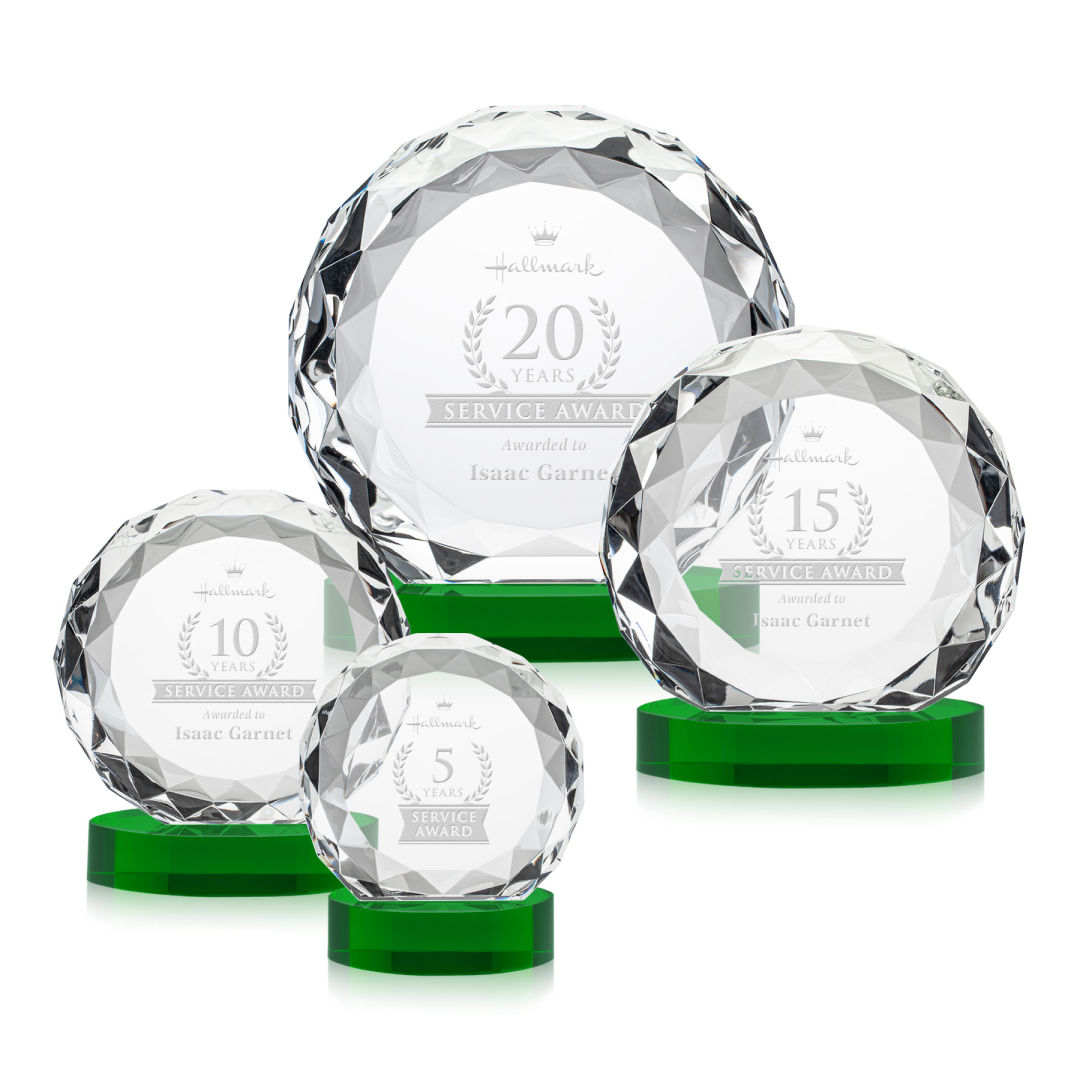 Seville Award on Alberton Base - Green 3