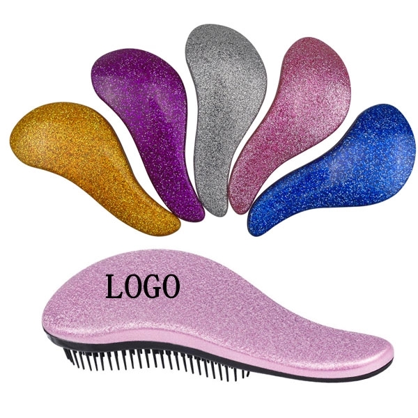 Glitter Handle Detangling Tangle Comb 5