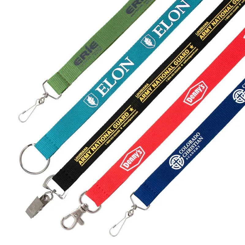 1" Flat Polyester Lanyard - 3 Day Rush 8