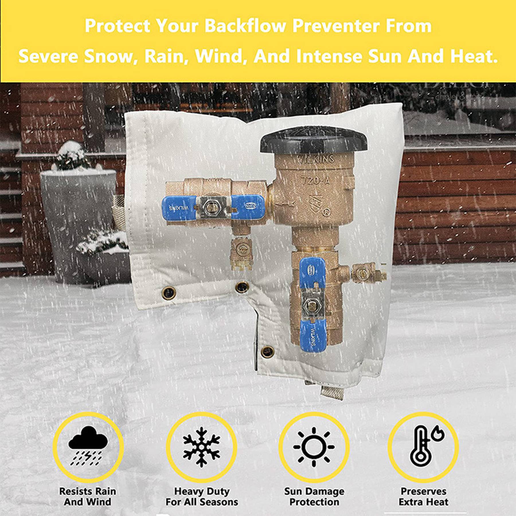 Winter Faucet Freeze Protection Cover 4